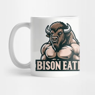 Bison Eater Carnivore Diet Bodybuilding Mug